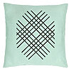 Perna Decorativa, Model Vera, 40x40 cm, Verde Menta, Husa Detasabila, Burduf 22 Perna Decorativa