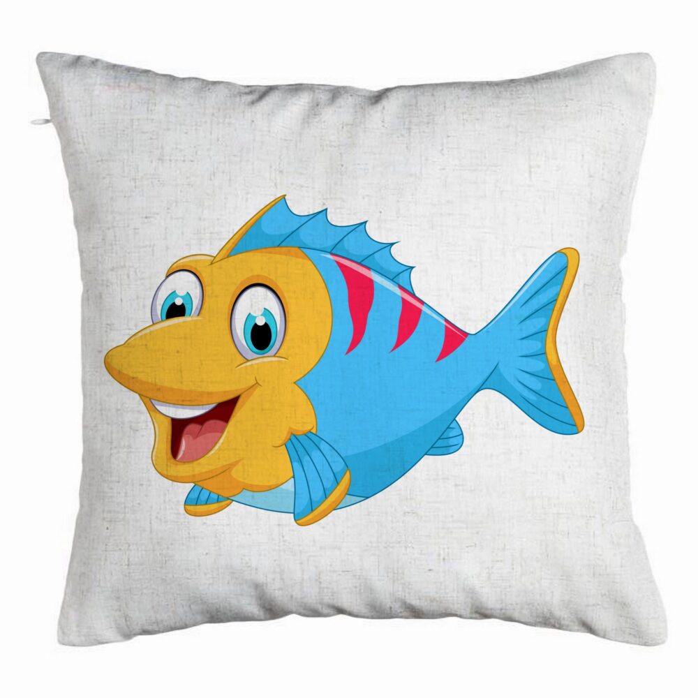 Perna Decorativa, Model copii Peste Alb Murdarstru, 40x40 cm, Alb Murdar, Husa Detasabila, Burduf 5 Perna Decorativa
