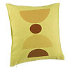 Perna Decorativa, Model cu Model Abstract Creativ 4, 40x40 cm, Verde, Husa Detasabila, Burduf 7 Perna Decorativa