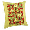 Perna Decorativa, Model cu Motive Romanesti 2, 40x40 cm, Verde, Husa Detasabila, Burduf 7 Perna Decorativa