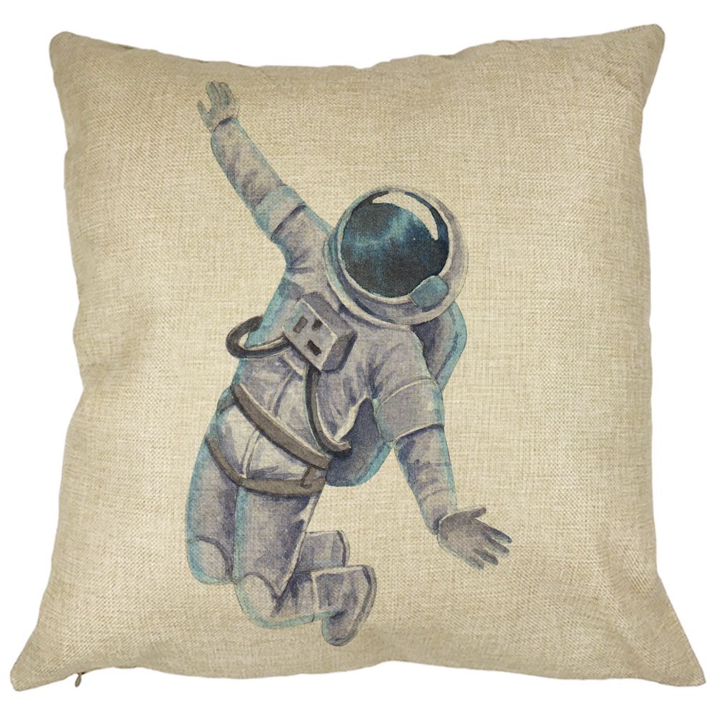 Perna Decorativa, On the Moon, 40x40 cm, Husa Detasabila, Burduf 11 Perna Decorativa