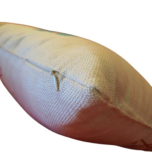 Perna Decorativa Patrata 3 Printese, 40x40 cm, Husa Detasabila, Burduf 9 Husa Detasabila