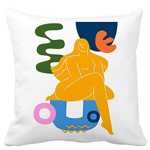 Perna Decorativa Patrata Abstracta 3