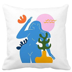 Perna Decorativa Patrata Abstracta 4