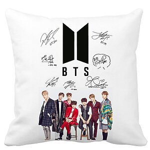 Perna Decorativa Patrata BTS
