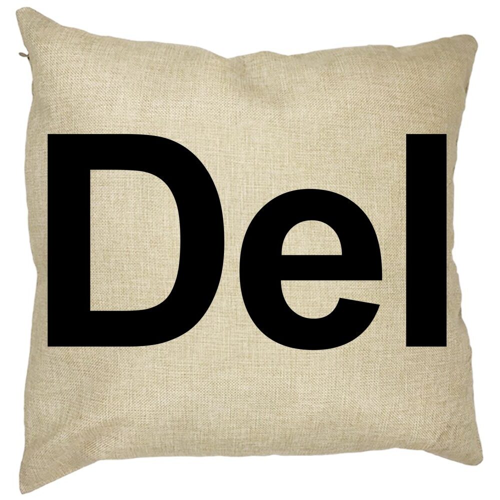 Perna Decorativa Patrata Del, 40x40 cm, Husa Detasabila, Burduf 11 Perna Decorativa Patrata Del
