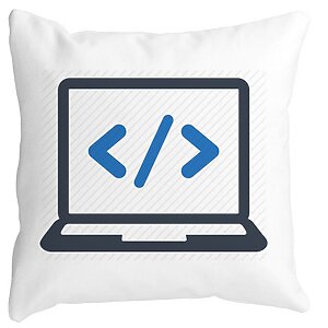 Perna Decorativa Patrata Developer