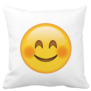 Perna Decorativa Patrata Emoji Rusinos