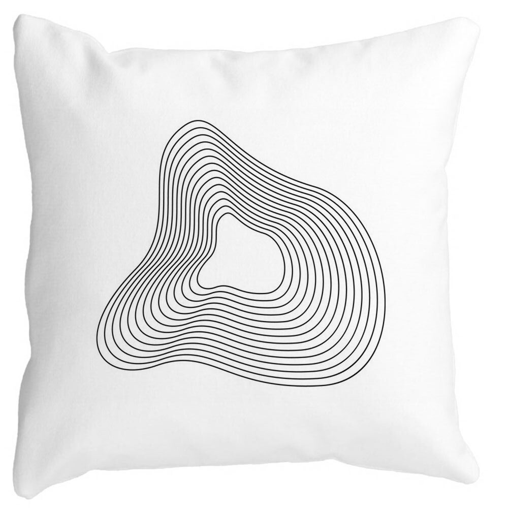 Perna Decorativa Patrata F1,40x40 cm, Alba, Mata, Husa Detasabila, Burduf 11 Perna Decorativa Patrata F1