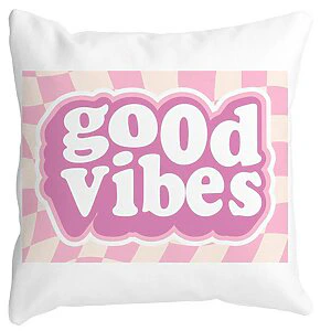 Perna Decorativa Patrata Good Vibes