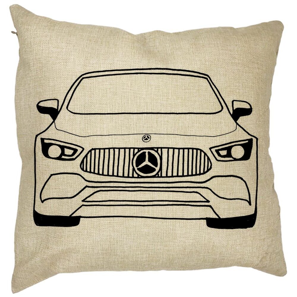 Perna Decorativa Patrata Hey Mercedes, 40x40 cm, Husa Detasabila, Burduf 11 Perna Decorativa Patrata Hey Mercedes