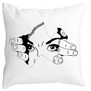 Perna Decorativa Patrata I see You