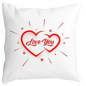 Perna Decorativa Patrata Love You
