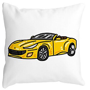 Perna Decorativa Patrata Masina Sport