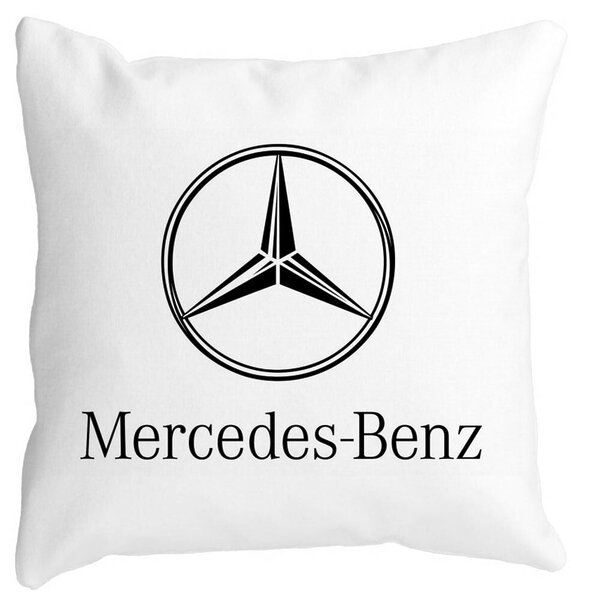 Perna Decorativa Patrata Mercedes, 40x40 cm, Alba, Mata, Husa Detasabila, Burduf 11 Perna Decorativa Patrata Mercedes