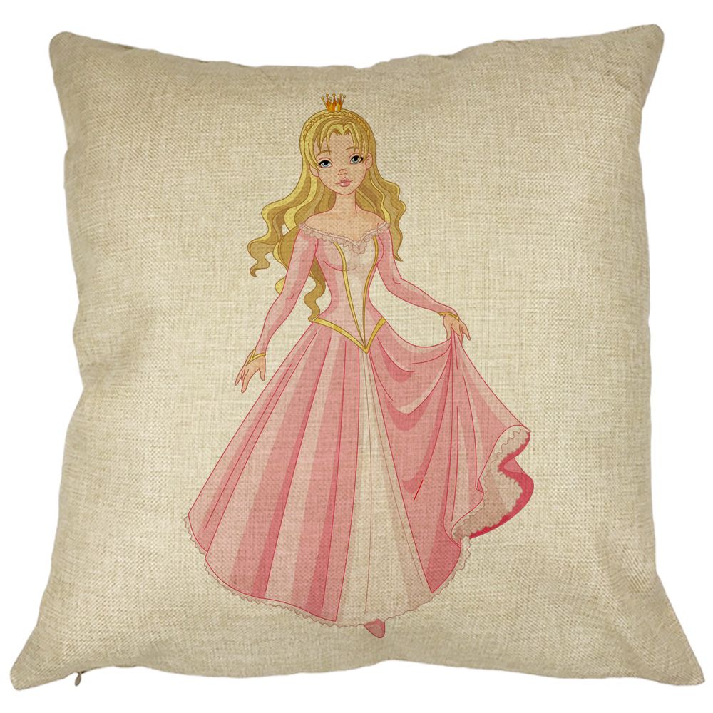 Perna Decorativa Patrata Printesa de Aur, 40x40 cm, Husa Detasabila, Burduf 13 Perna Decorativa Patrata Printesa de Aur
