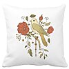 Perna Decorativa Patrata Retro Art, 40x40 cm, Alba, Mata, Husa Detasabila, Burduf 16 Perna Decorativa Patrata Retro Art