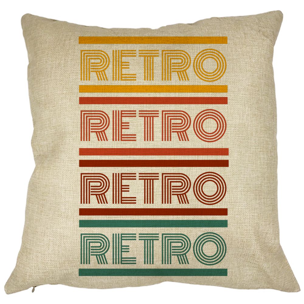 Perna Decorativa Patrata Retro Colors, 40x40 cm, Husa Detasabila, Burduf 7 Perna Decorativa Patrata Retro Colors
