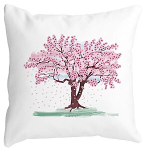 Perna Decorativa Patrata Rose Tree