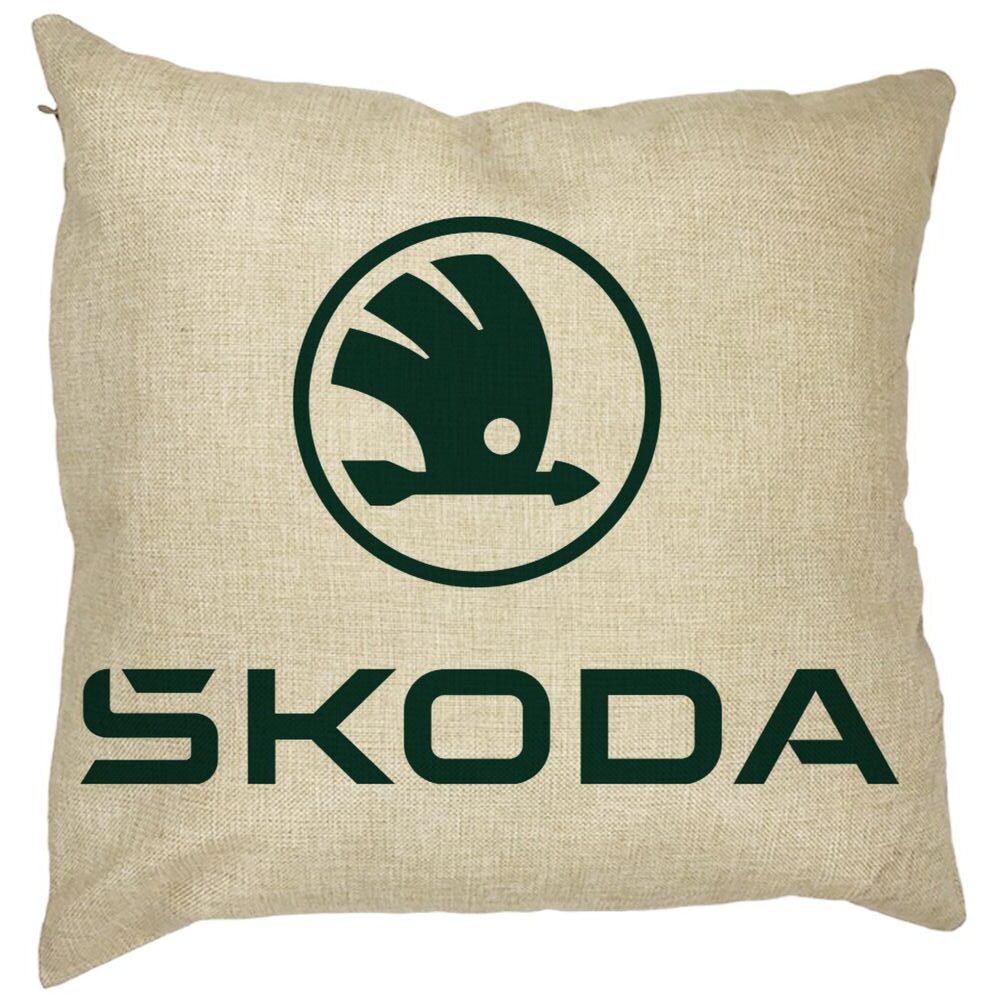 Perna Decorativa Patrata Skoda, 40x40 cm, Husa Detasabila, Burduf 11 Perna Decorativa Patrata Skoda