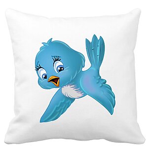 Perna Decorativa Patrata TweetTweet