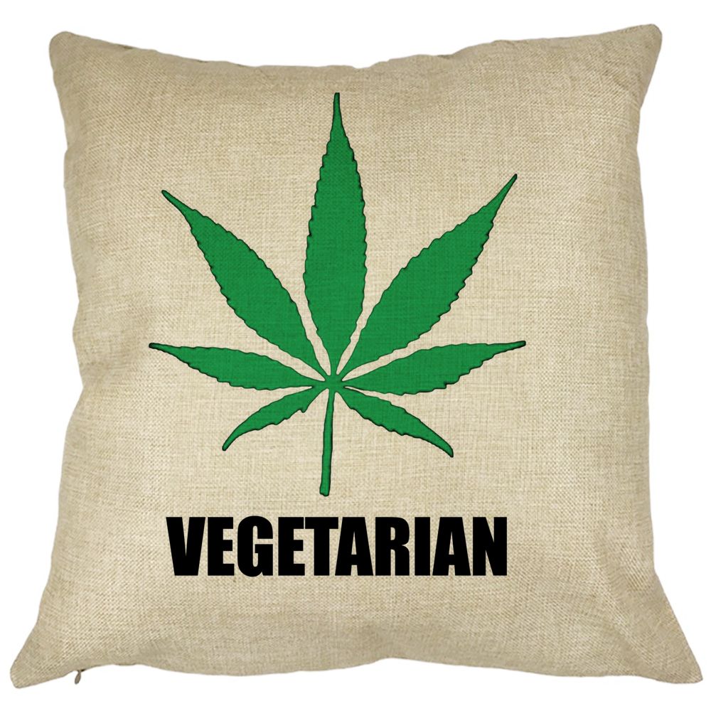 Perna Decorativa Patrata Vegetarian, 40x40 cm, Husa Detasabila, Burduf 11 Perna Decorativa Patrata Vegetarian