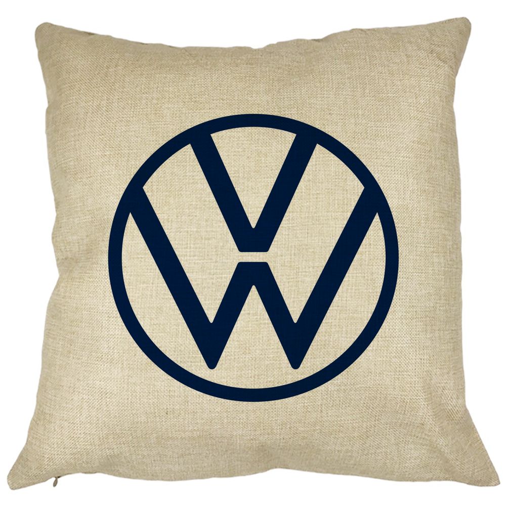 Perna Decorativa Patrata Volkswagen, 40x40 cm, Husa Detasabila, Burduf 11 Perna Decorativa Patrata Volkswagen