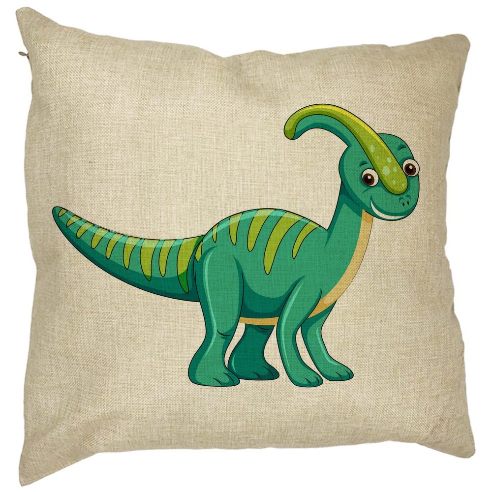 Perna Decorativa Patrata copii Dinozaur Verde, 40x40 cm, Husa Detasabila, Burduf 11 Perna Decorativa Patrata copii Dinozaur Verde