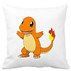 Perna Decorativa Patrata copii Fire Lizard, 40x40 cm, Alba, Mata, Husa Detasabila, Burduf 13 Perna Decorativa Patrata copii Fire Lizard