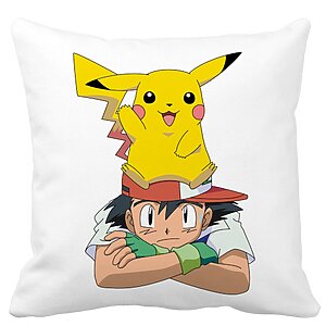 Perna Decorativa Patrata copii Pikachu Pokemon