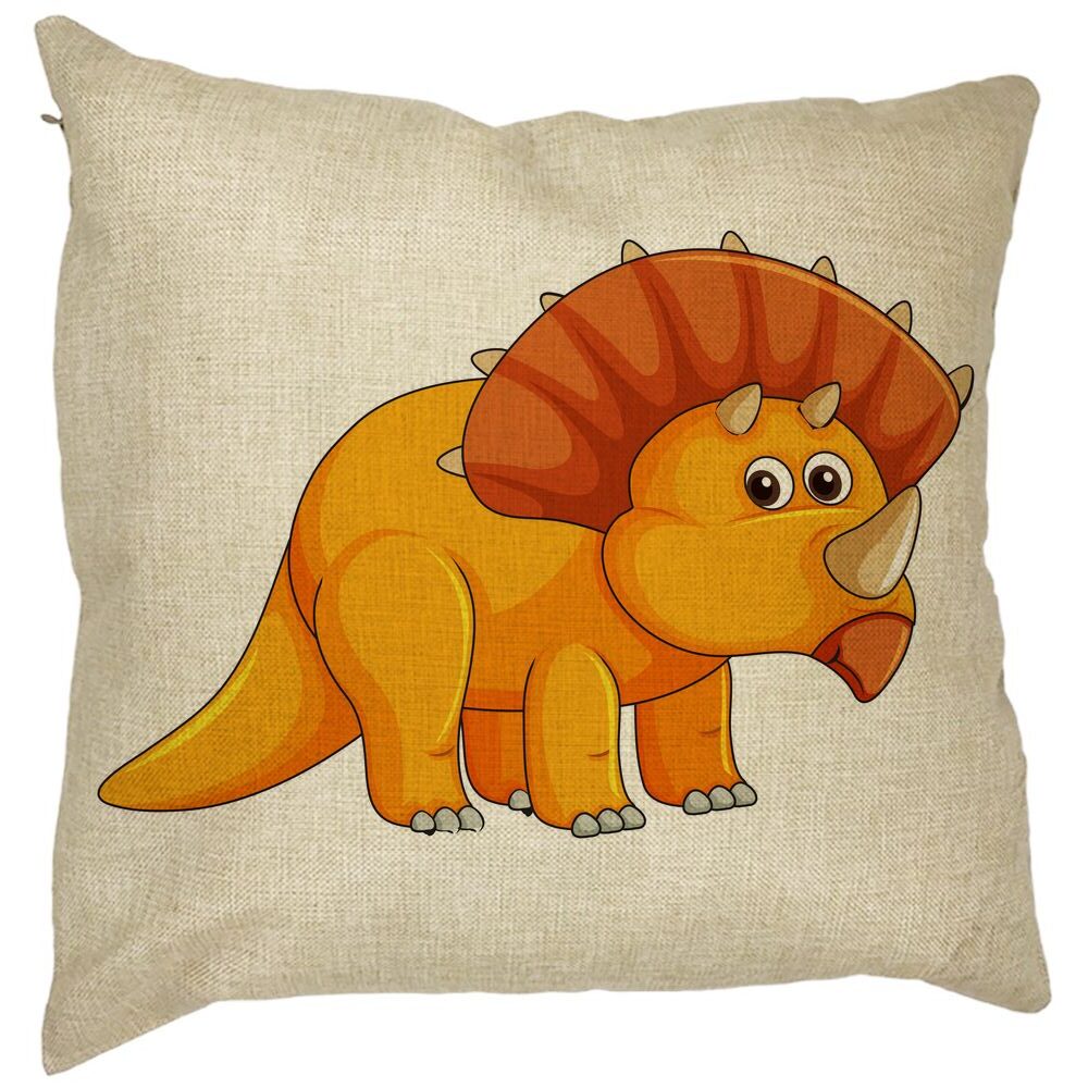Perna Decorativa Patrata copii cu Rhino, 40x40 cm, Husa Detasabila, Burduf 13 Perna Decorativa Patrata copii cu Rhino