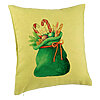 Perna Decorativa Sacul lui Mos Craciun cu cadouri, 40x40 cm, Verde, Husa Detasabila, Burduf 7 Perna Decorativa Sacul lui Mos Craciun cu cadouri