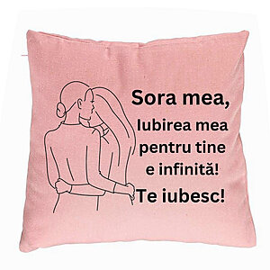 Perna Decorativa Sora mea 10