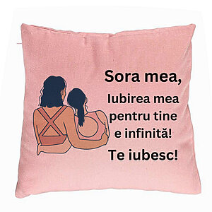 Perna Decorativa Sora mea 12