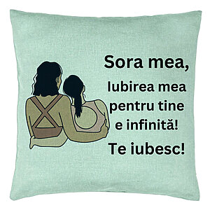 Perna Decorativa Sora mea 12