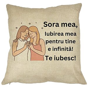 Perna Decorativa Sora mea 13