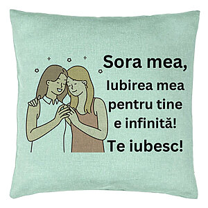 Perna Decorativa Sora mea 13