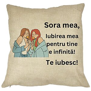 Perna Decorativa Sora mea 14
