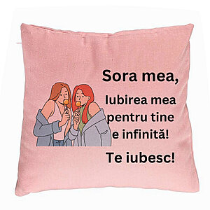 Perna Decorativa Sora mea 14
