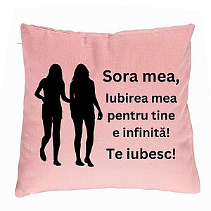 Perna Decorativa Sora mea 15