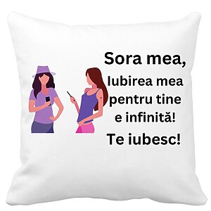 Perna Decorativa Sora mea 16