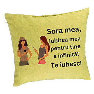 Perna Decorativa Sora mea 16