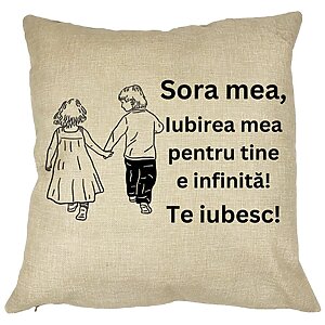 Perna Decorativa Sora mea 17