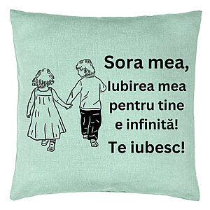 Perna Decorativa Sora mea 17
