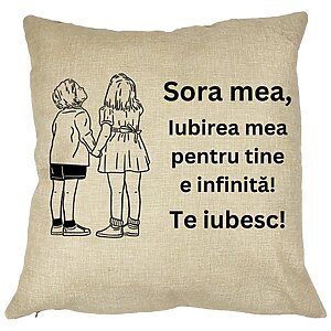 Perna Decorativa Sora mea 18