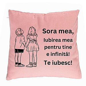 Perna Decorativa Sora mea 18