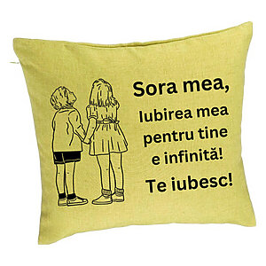 Perna Decorativa Sora mea 18