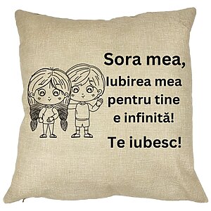 Perna Decorativa Sora mea 19