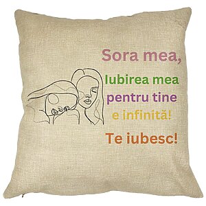 Perna Decorativa Sora mea 6