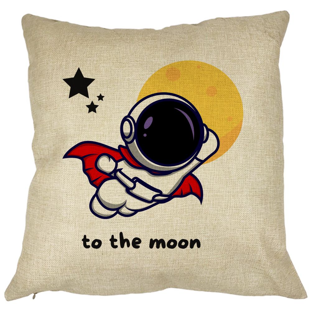 Perna Decorativa, To the Moon, 40x40 cm, Husa Detasabila, Burduf 11 Perna Decorativa